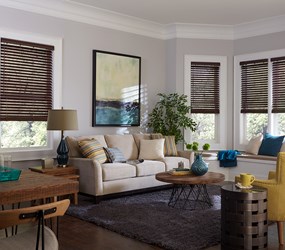 Bella View: Trademark 2 Inch Faux Wood Blinds
